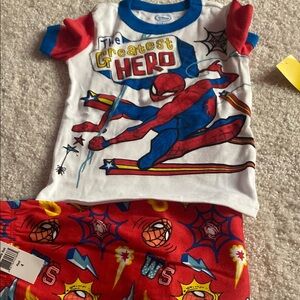 Disney Superhero pajama Set Red and Blue